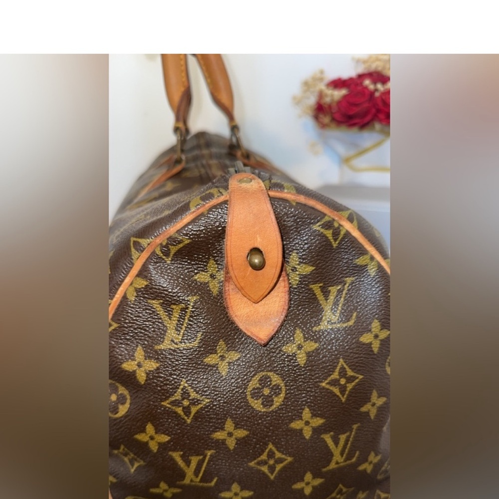 Louis Vuitton Brown Monogram Duffel Bag - Picture 6 of 14
